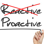 Proactive and Reactive handwritten